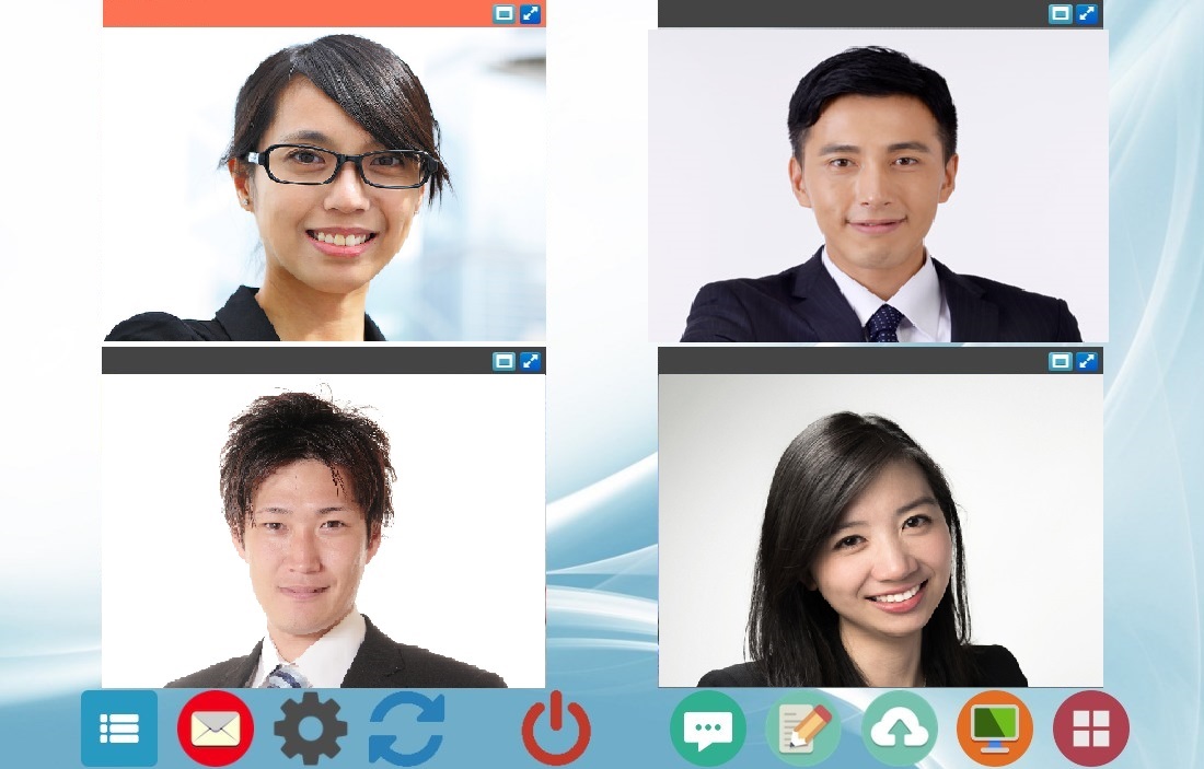 Web会議の機能を制限
